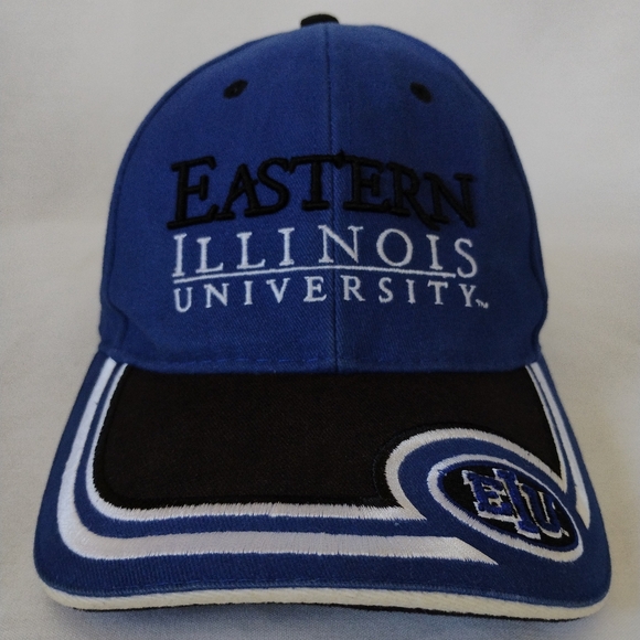 Vintage Eastern Illinois University EIU Embroidered Collegiate Sports Cap Buckle